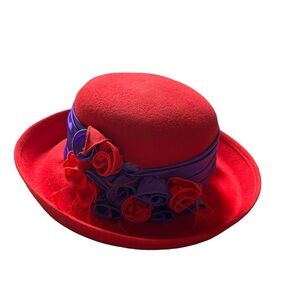 Something Special - Ladies 100% Wool Hat - Red